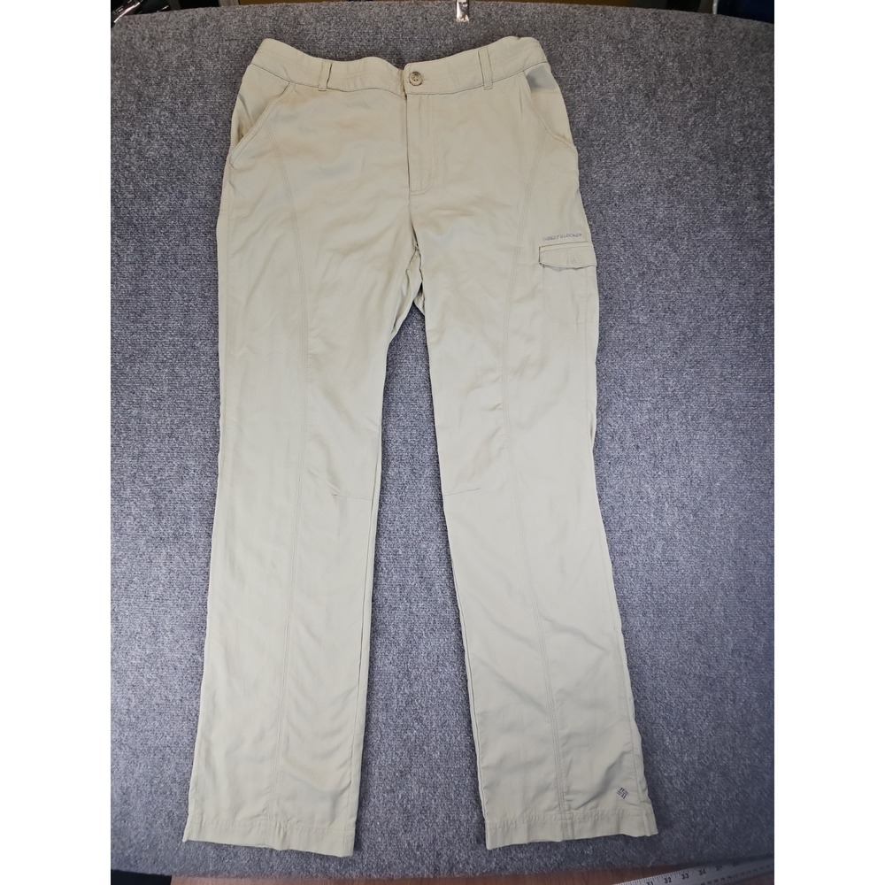 Columbia Insect Blocker Womens Size 10 Beige Outdoor Hiking Pants Casual 1685